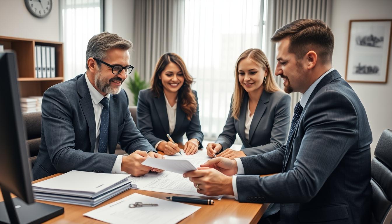 Property settlement documents and transfer review