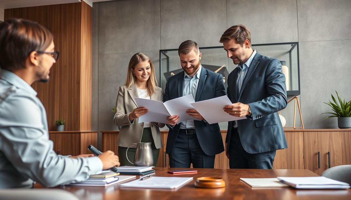 Real estate ownership transfer documents and closing confirmation